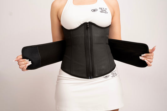 Black One Strap Waist Trainer