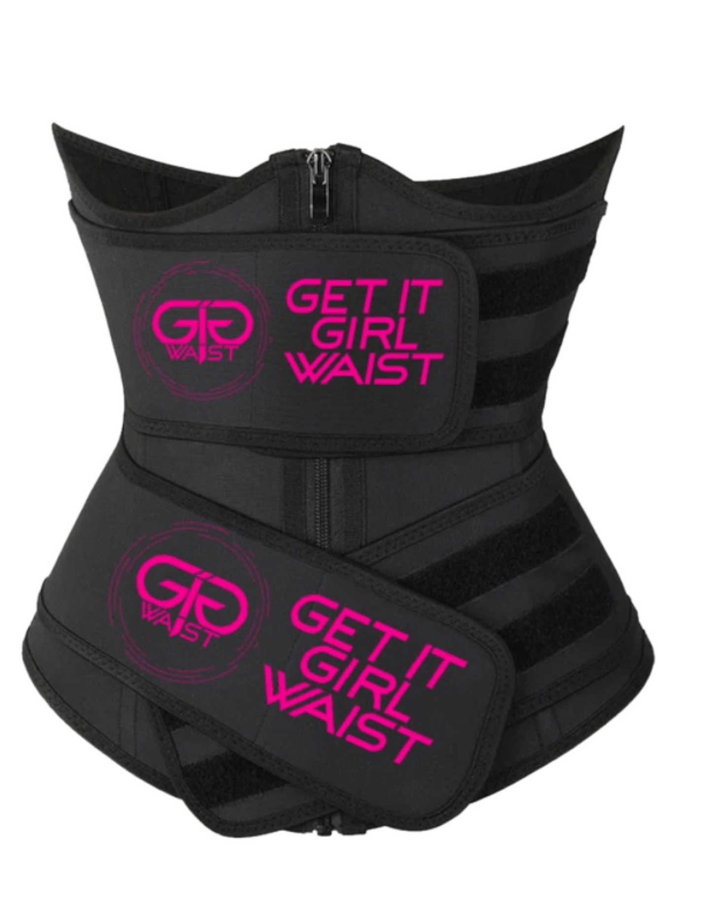 Black Double Strap Waist Trainer