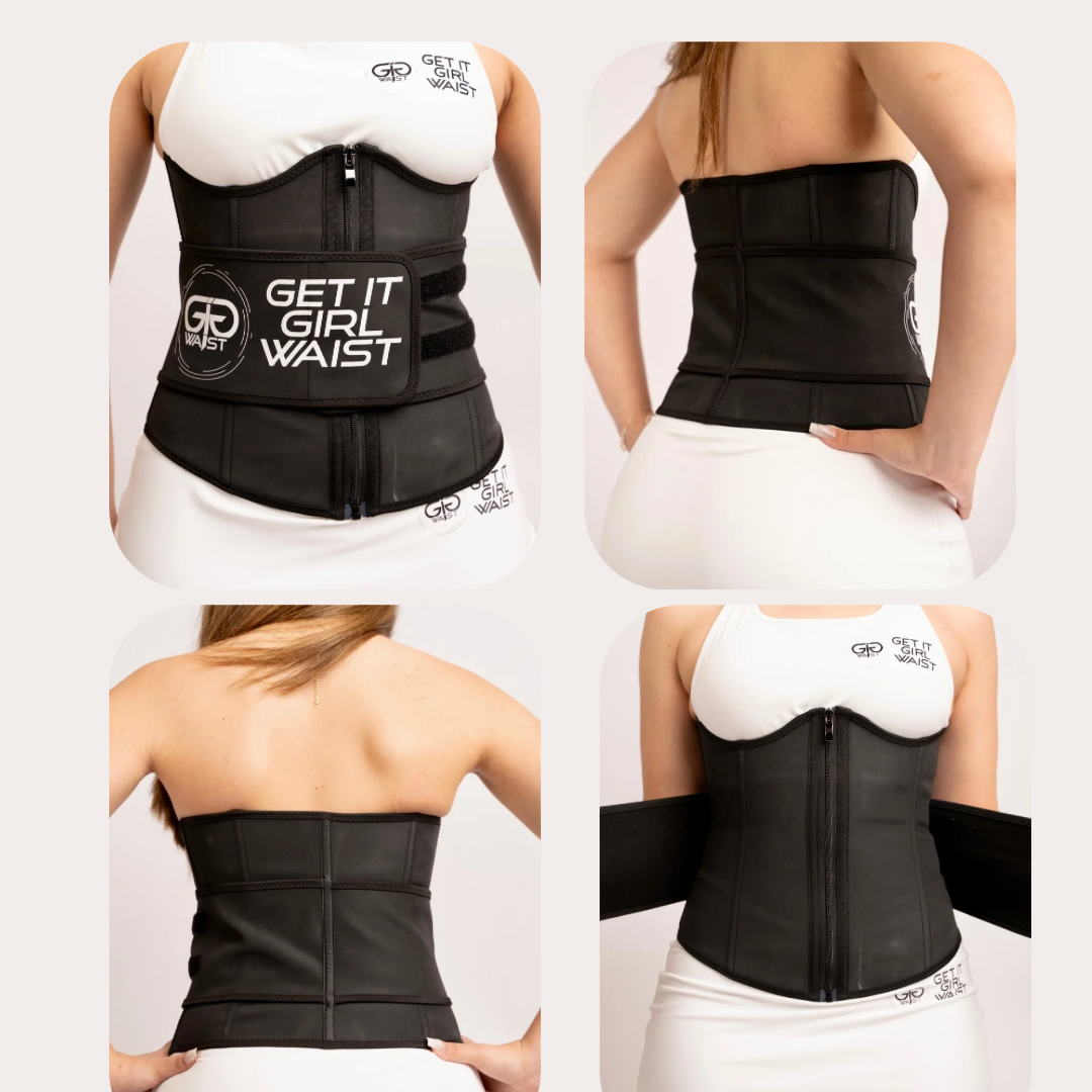 Black One Strap Waist Trainer