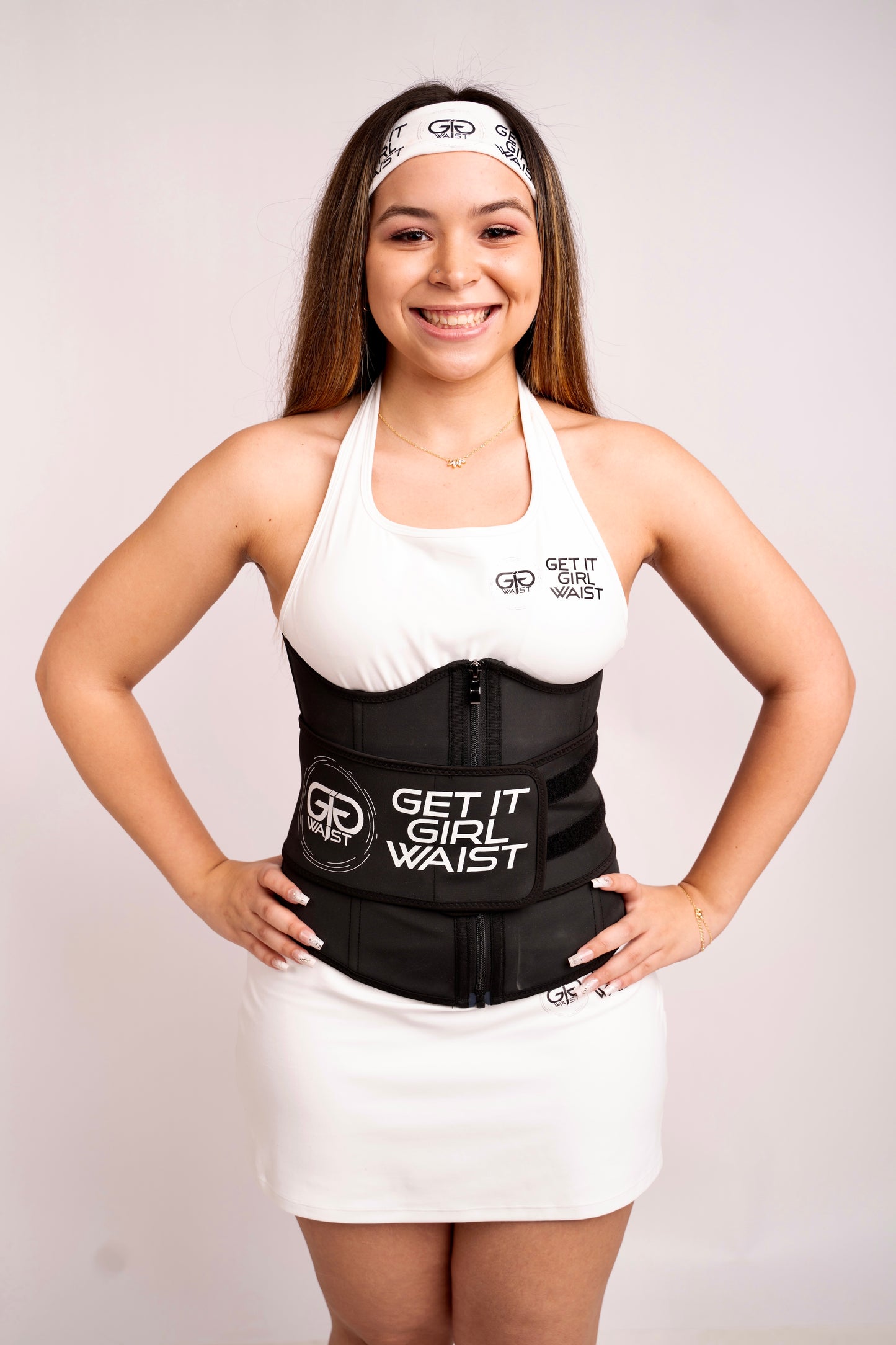 Black One Strap Waist Trainer